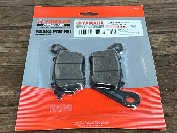 لنت ترمز چرخ جلو تایلندی YAMAHA Nmax / Nmax Turbo / Aerox / MxKing / Filano کد 000080