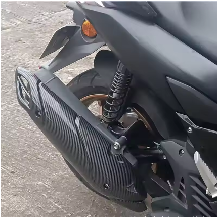 کاور اگزوز کربن YAMAHA Nmax ساخت تایلند اصل کد 000038