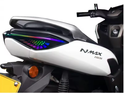 خطر عقب اسپرت 7 رنگ زنبوری YAMAHA Nmax SR اصل کد ۰۰۰۰۷۴