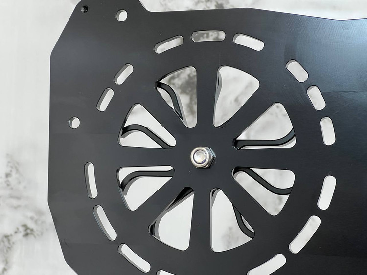 کاور فن چرخشی روی رادیات / محافظ رادیات HONDA ADV160 PCX160 PCX150 / ساخت تایلند اصل کد 201073