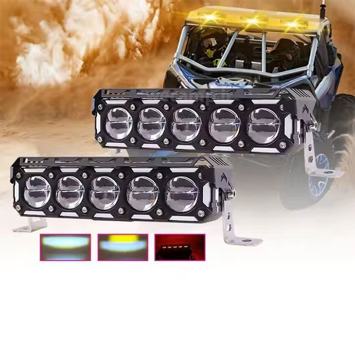 پرژکتور 5 لنز خطی مدل JRY 20 / دارای کیت سیم کشی و کلید فابریک / اصل کد 200995