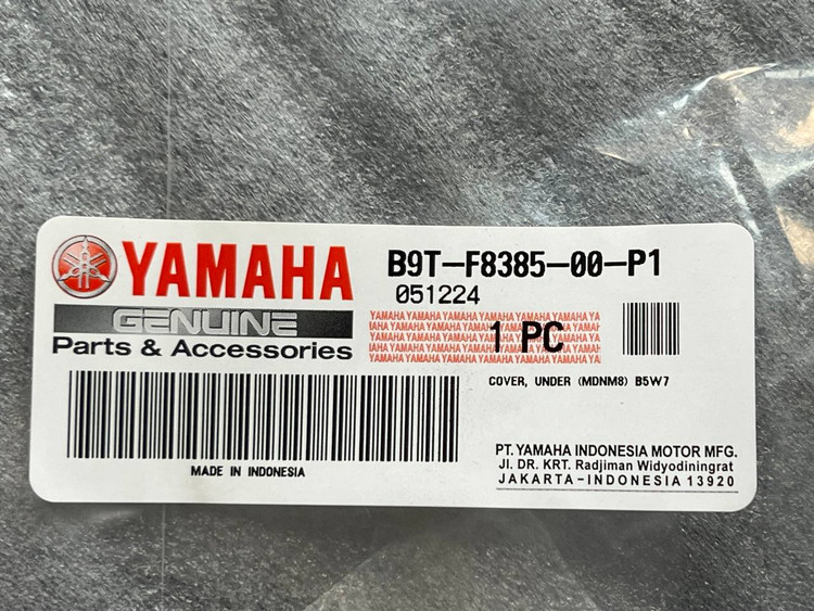 فلاپ اسپایلر زیر انجین YAMAHA MT 25 ساخت اندونزی اصل کد 201078