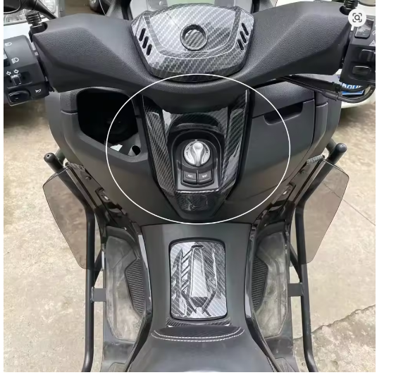 محافظ دور کیلس کربن YAMAHA Nmax کد 000141