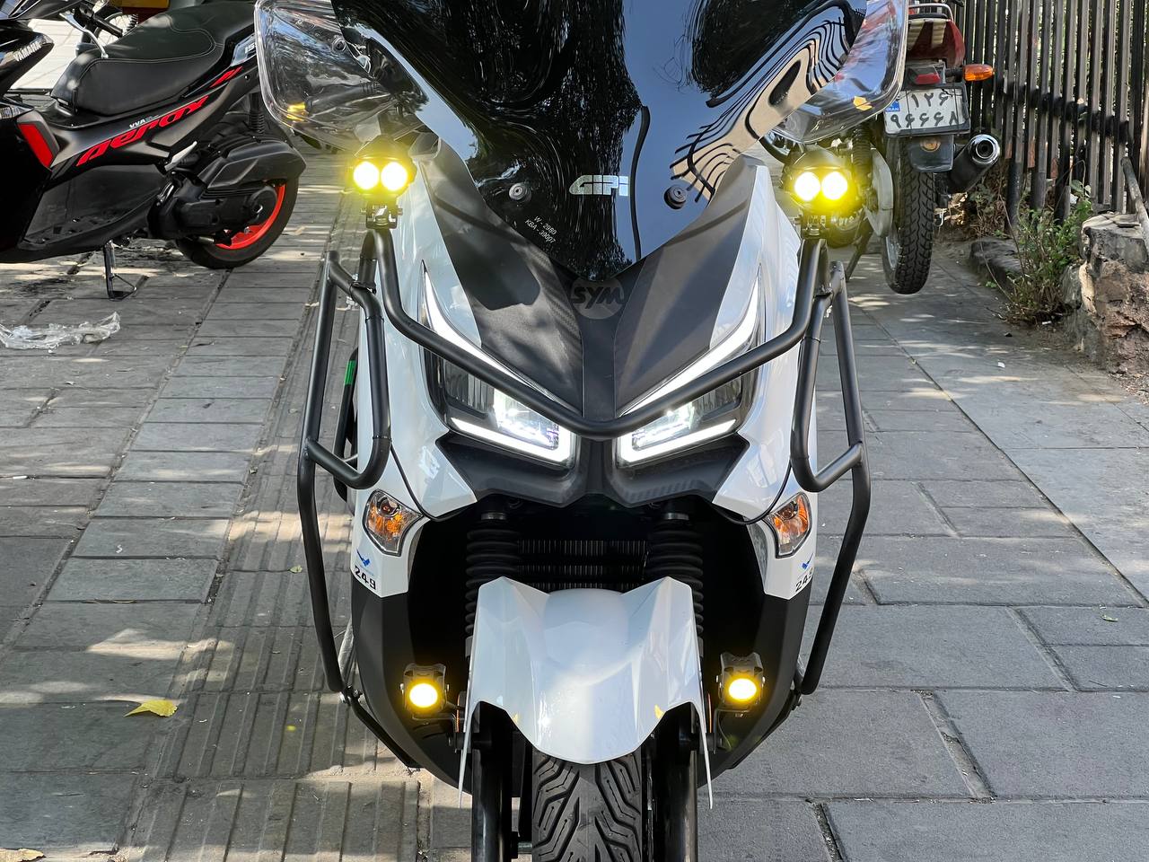 گارد قسمت جلو جویمکس محافظ بدنه Sym JOYMAX / اصل کد 200710