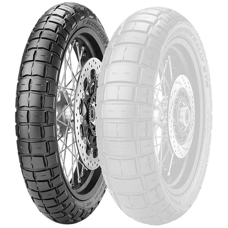 لاستیک پیرلی ادونچر رالی 100/90/19 / ساخت آسیا اندونزی PIRELLI SCORPION™ RALLY STR کد ۲۰۱۶۹۹