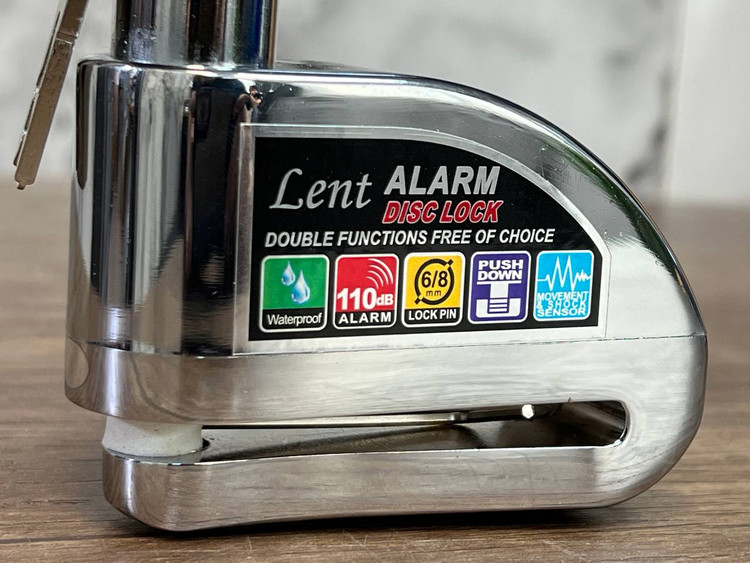 قفل دیسک آژیردار 2 حالته سنگین موتولاک / MOTOLOCK اصل کد ۲۰۰۹۷۷