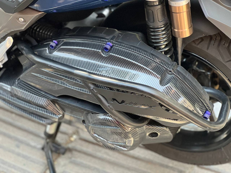 قاب درب کلاچ طرح کربن YAMAHA Nmax/Aerox 155 کد کالا 000089