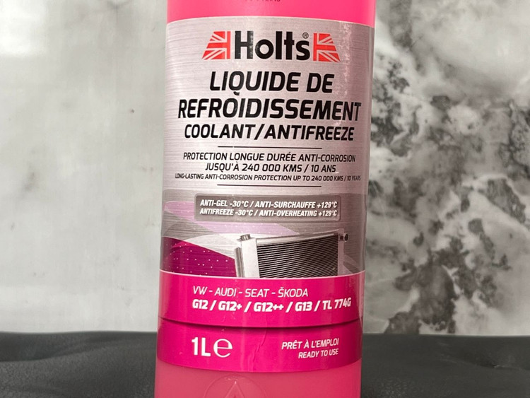 ضدیخ و ضدجوش و کولانت هولتس صورتی HOLTS / ساخت انگلستان اصل