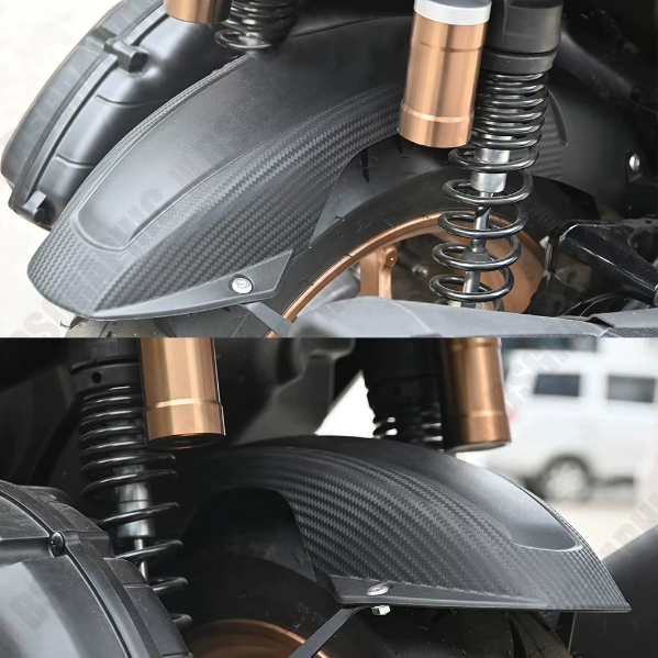 گلگیر / شلگیر عقب طرح کربن YAMAHA NMAX TURBO ساخت تایلند اصل کد ۲۰۱۳۱۹