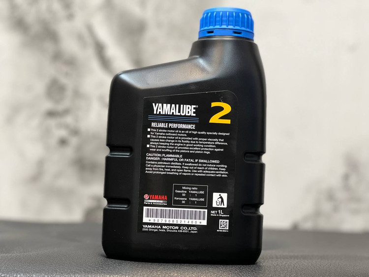 روغن موتور دو زمانه یامالوب یاماها 1 لیتر YAMALUBE YAMAHA / ساخت ژاپن اصل