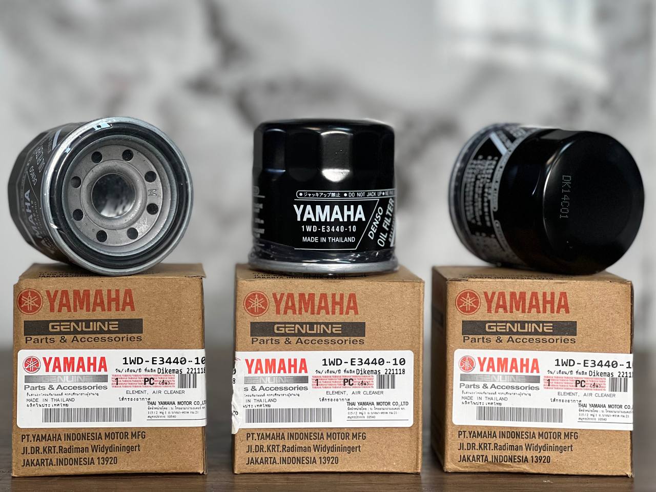 فیلتر روغن شرکتی یاماها YAMAHA MT25 / R25 / R3 ساخت تایلند کد ۰۰۰۰۸۶