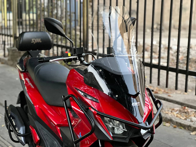 پشت زین / تکیه گاه ترکنشین مناسب برای Sym JT200 اصل کد 201294