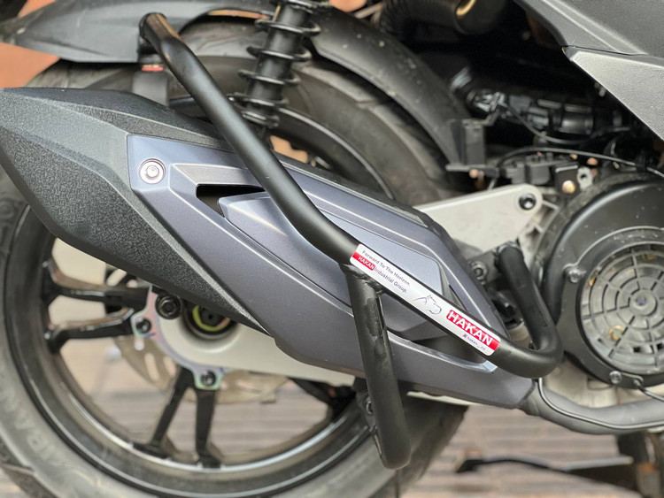 گارد عقب محافظ اگزوز و هواکش SYM / Jt200 / J200 / SR200 / Lucky180 کد 200780 200500