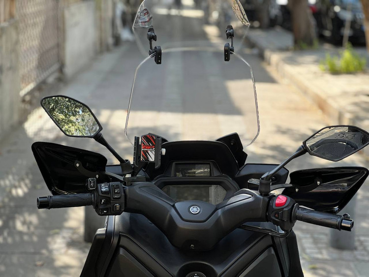 بادگیر دسته مشکی YAMAHA Xmax GP ساخت ترکیه اصل کد 200605