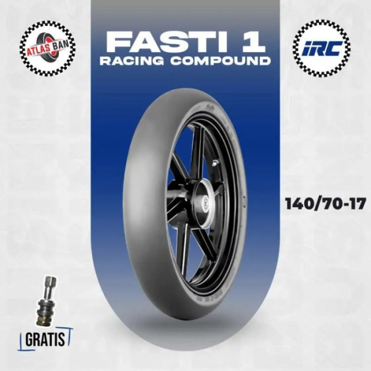 لاستیک IRC 140/70/17 / مدل اسلیک SOFTT FASTI / ساخت اندونزی اصل