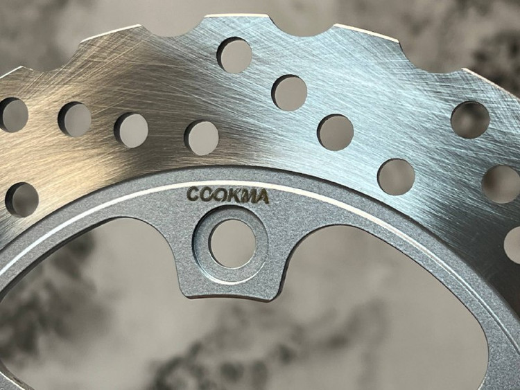 دیسک ترمز عقب NA180 / NH180 / NH250 / NA250 / کوکما CooKma / شرکتی درجه1 / کد کالا ۲۰۱۴۵۸