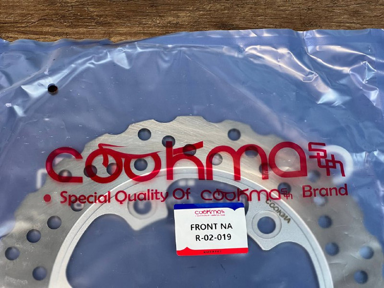 دیسک ترمز عقب NA180 / NH180 / NH250 / NA250 / کوکما CooKma / شرکتی درجه1 / کد کالا ۲۰۱۴۵۸