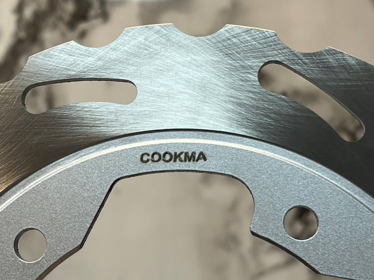 دیسک ترمز جلو NA180 / NA250 / برند کوکما Cookma / شرکتی درجه1 / کد کالا ۲۰۱۴۵۸