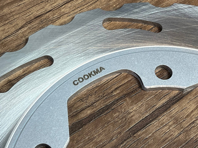 دیسک ترمز جلو NA180 / NA250 / برند کوکما Cookma / شرکتی درجه1 / کد کالا ۲۰۱۴۵۸