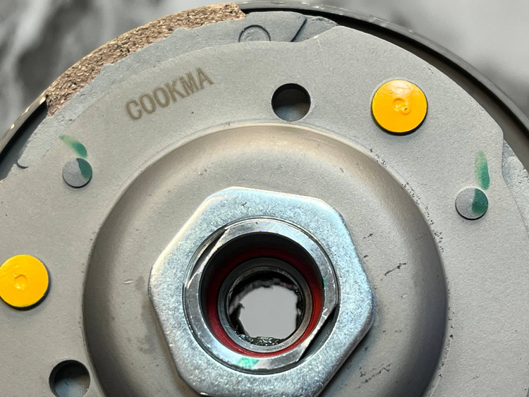 ست فولی کلاچ کامل عقب SYM JT200 / J200 کوکما CooKma شرکتی کد 201460