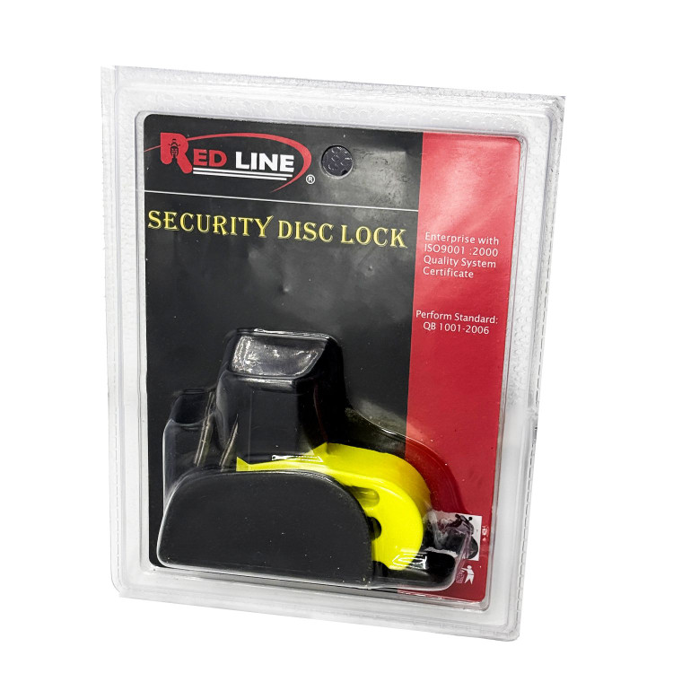 قفل دیسک موتورسیکلت ردلاین مدل REDLINE 340 5.5mm مناسب موتور های اسکوتری اصل