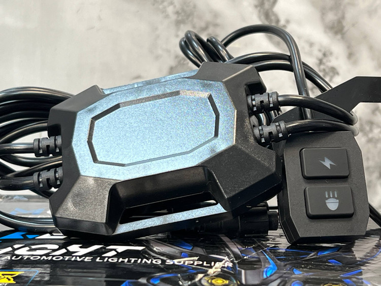 پرژکتور تک لنز MOTORCYCLE / کیت کامل سیم کشی و کلید