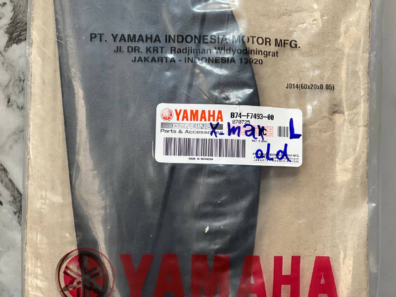 لواشکی (پد زیر پایی) چپ XMAX OLD FACE / XMAX NEW FACE ساخت اندونزی اصل ۲۰۱۶۴۷