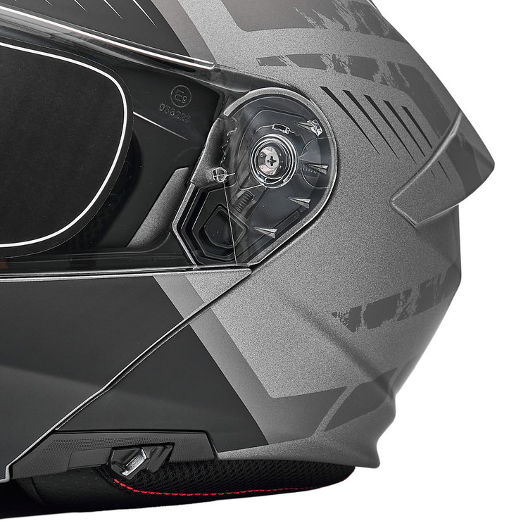کلاه کاسکت فک متحرک فلش مدل 935SV MATTE-BLACK-GRAY