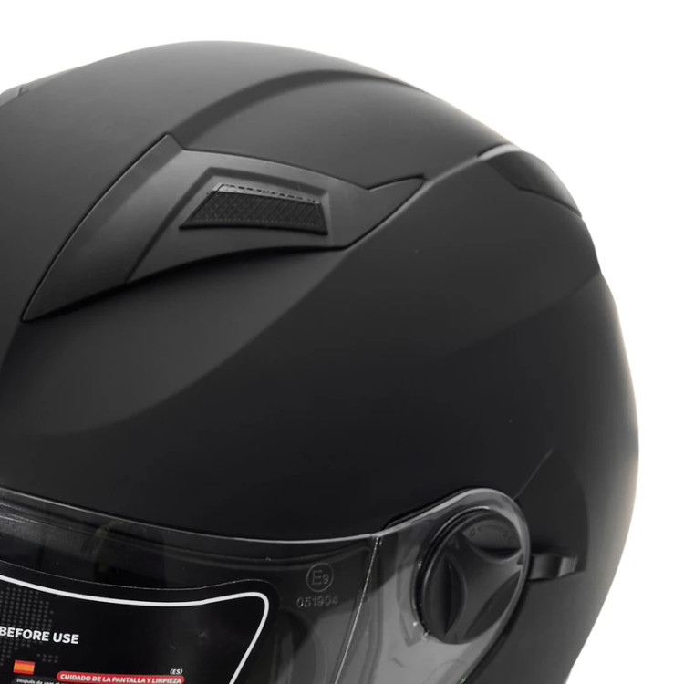 کلاه کاسکت بدون فک فلش مدل 868 MATT BLACK