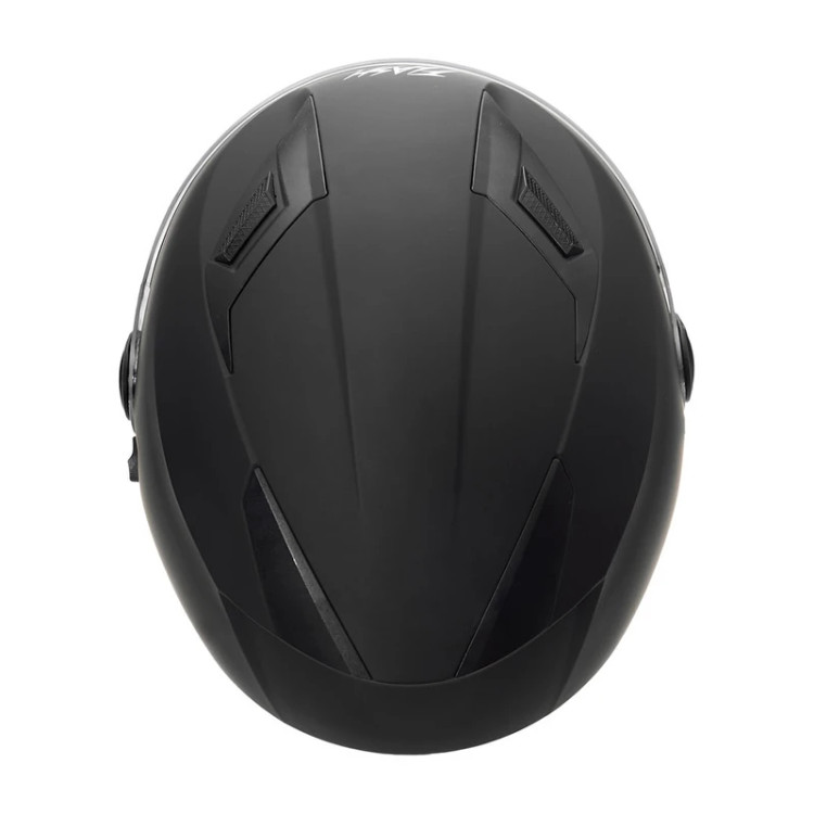 کلاه کاسکت بدون فک فلش مدل 868 MATT BLACK