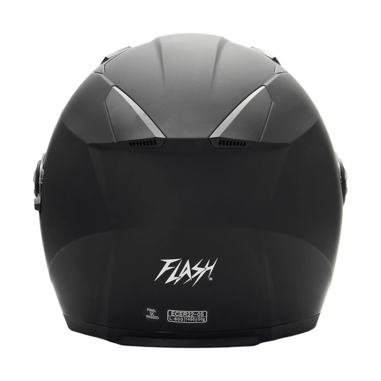 کلاه کاسکت بدون فک فلش مدل 868 MATT BLACK
