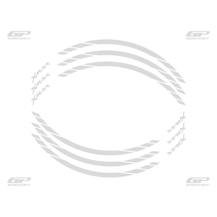 برچسب دور رینگ X-MAX NEW / X-MAX OLD / ساخت ترکیه اصل 201376