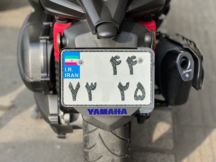 قاب پلاک اسپرت موتورسیکلت ابی / مناسب تمام موتورهای برند YAMAHA کد 200535