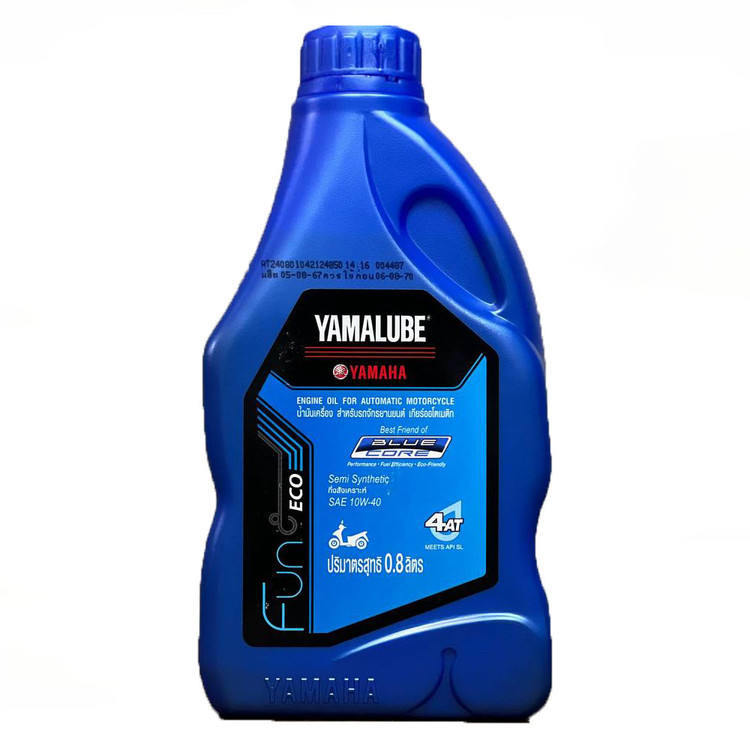 روغن موتور مخصوص موتورهای اسکوتر 10W40 800ml یاماها یامالوب YAMALUBE YAMAHA / ساخت تایلند اصل کد ۲۰۰۸۵۹