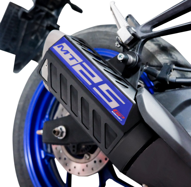 محافظ اگزوز YAMAHA MT25 GP Blue / کد کالا ۲۰۰۴۸۸