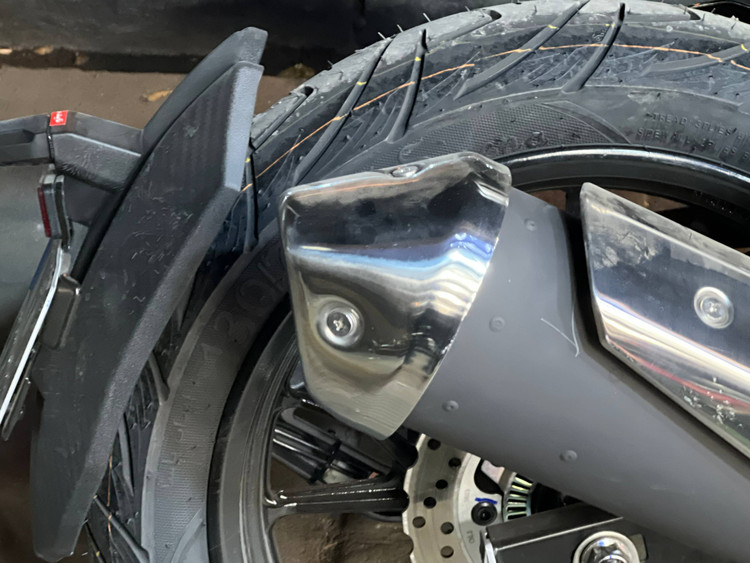 سر اگزوز فابریکی Sym NA180 / NA250 / NH180 / NH250 ساخت تایوان اصل