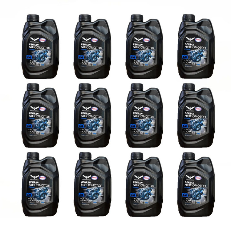 روغن موتور بهران مخصوص موتورهای طرح اسکوتر NIRO MOTOR OIL / 10W30 MB/ اصل کد 200528