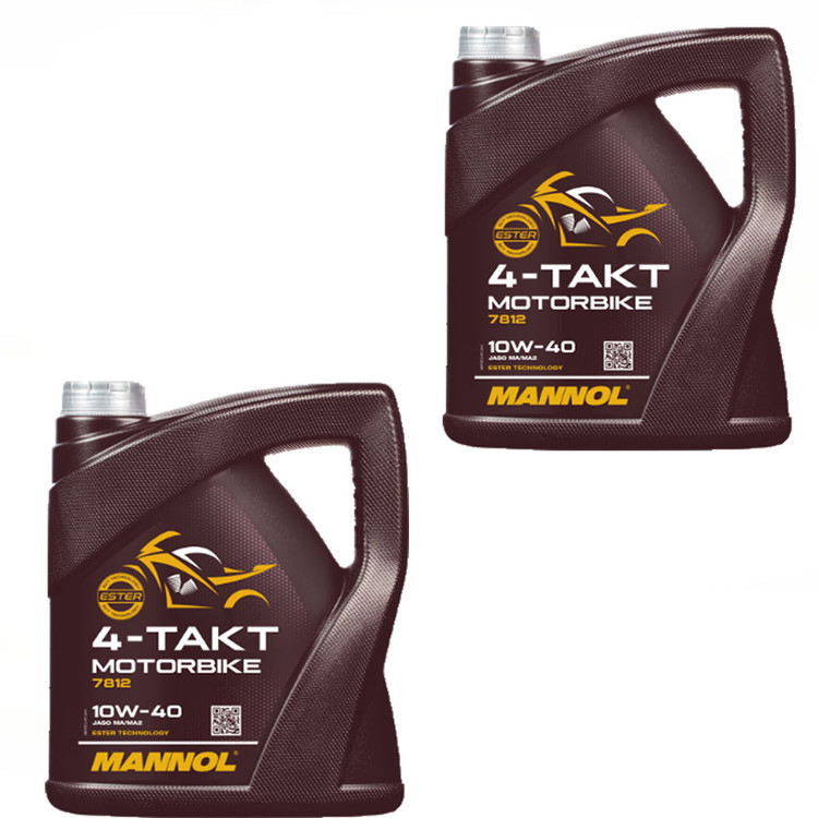 روغن موتور مانول مخصوص موتور دنده ای 4 لیتر7812 MANNOL 10W40 SP / ساخت کشور آلمان اصل کد 000233