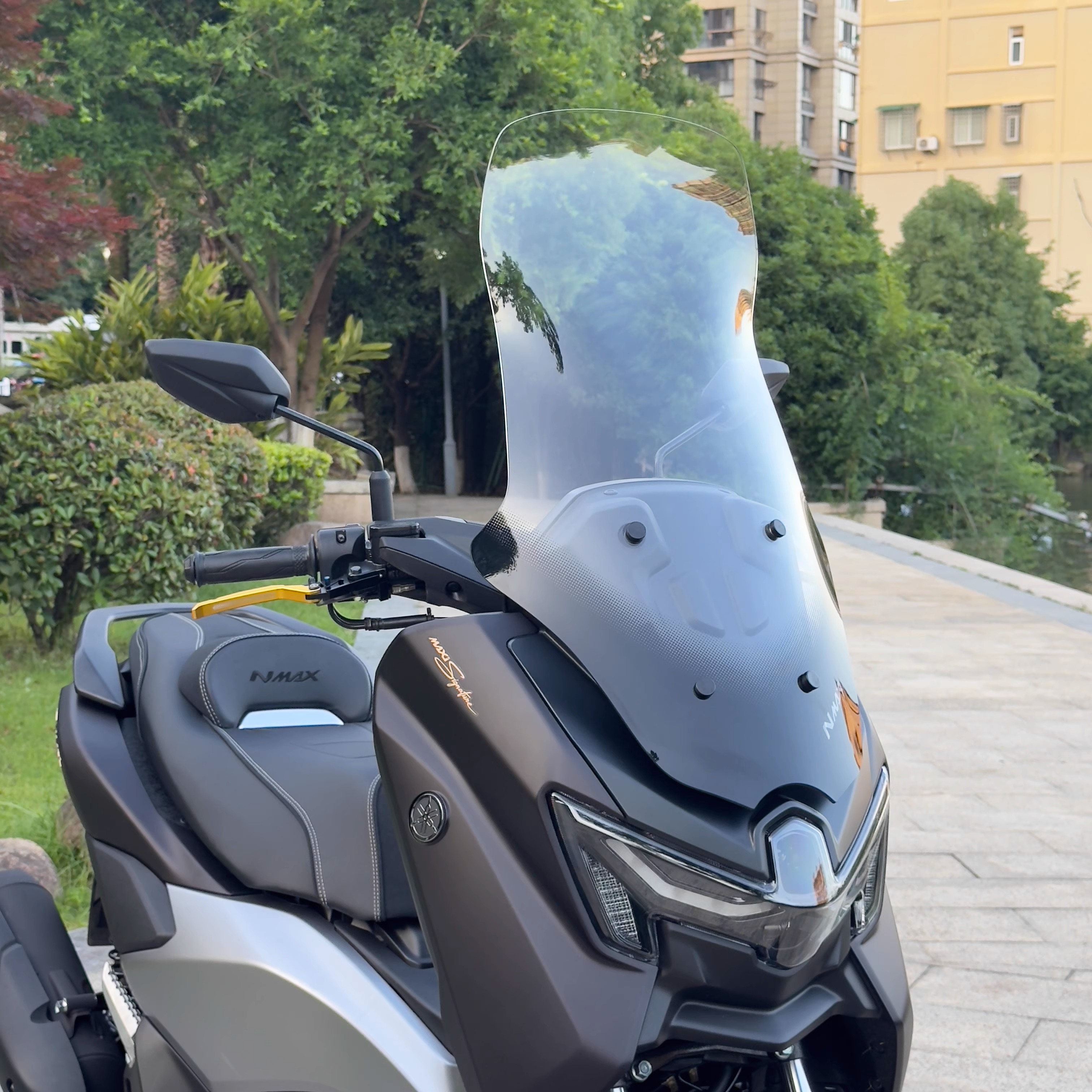 طلق شفاف YAMAHA Nmax Turbo 71cm فیس جدید ساخت تایلند اصل کد ۲۰۱۷۲۷