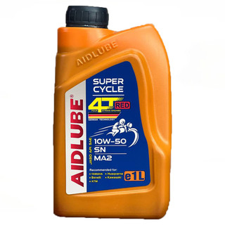 روغن موتور ایدلوب 10W50 مخصوص موتورهای دنده ای AIDLUBE فول سنتتیک SN / تحت لیسانس ایدلوب آلمان / اصل کد ۲۰۱۱۰۴