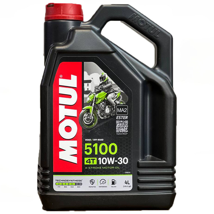 روغن موتور موتول 5100 گرانروی 10W30 چهار لیتری / Motul 5100 oil