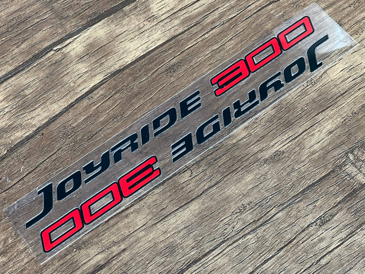 برچسب / استیکر گیتاریSYM Joyride (JR300) ساخت تایوان اصل کد 201682
