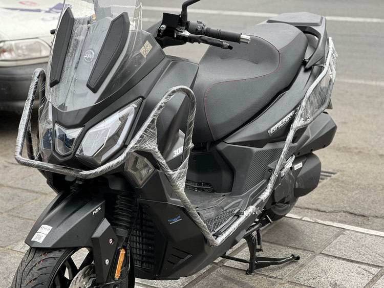 ست گارد کامل بدنه جوی راید محافظ بدنه جلو و عقب یه تیکه Sym JOYRIDE (JR300) کد 201729
