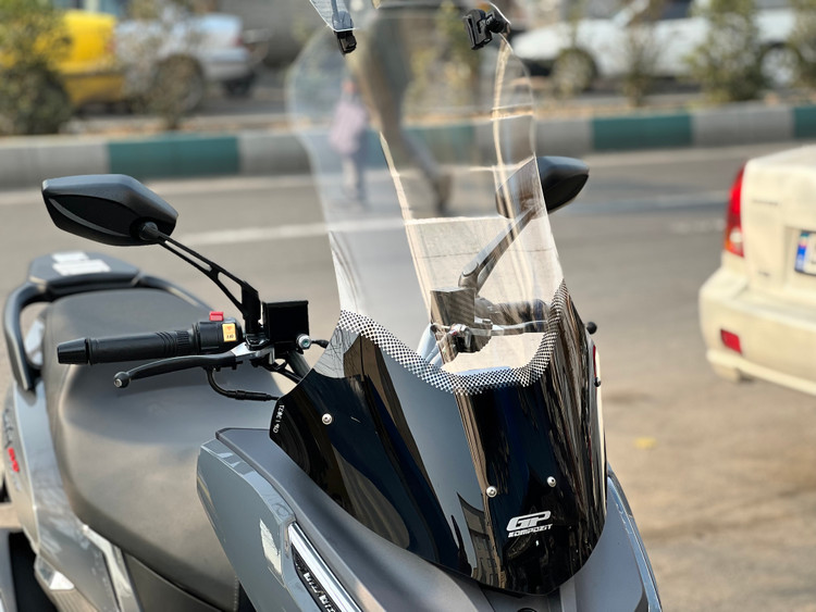 طلق شفاف لاکی ایوو 185 Sym JET14 EVO 70cm GP ساخت ترکیه اصل کد ۲۰۰۶۲۷
