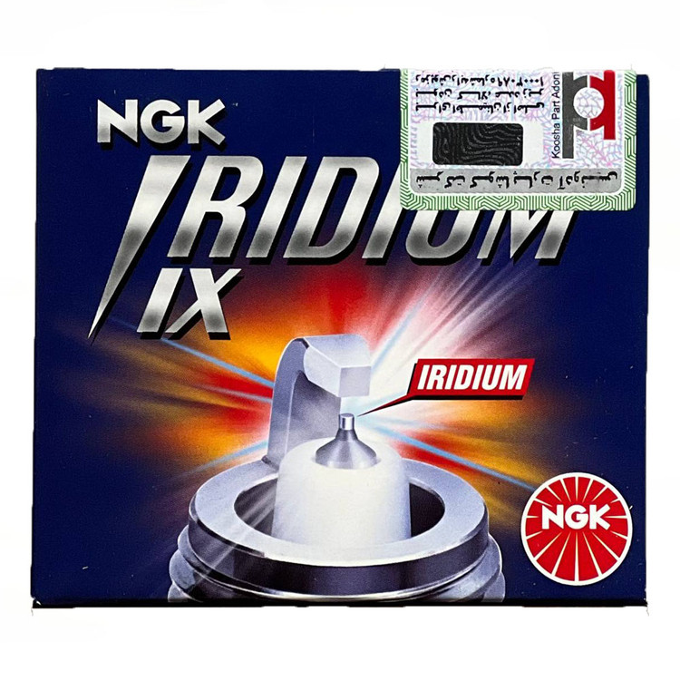 شمع موتور سیکلت پایه بلند سوزنی ایریدیوم NGK CR9EIX 3521 / ساخت ژاپن اصل کد 200792