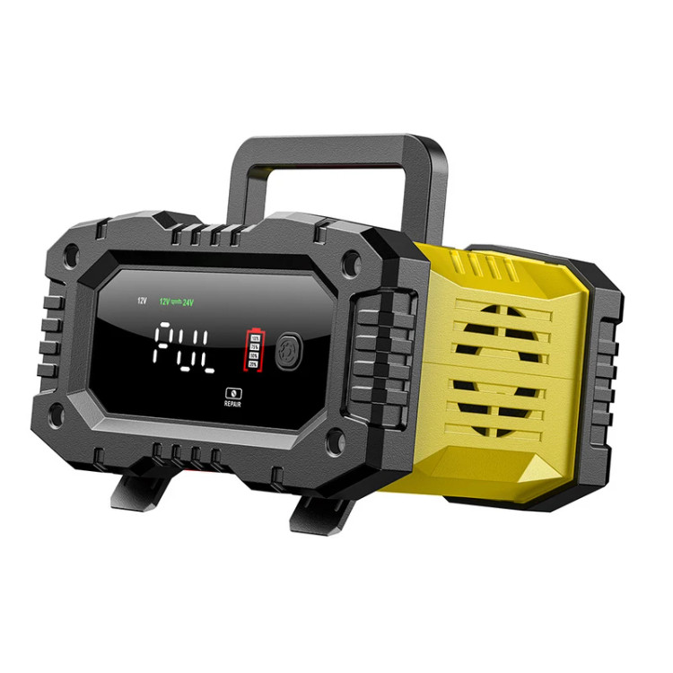 شارژر چند منظوره هوشمند باتری موتورسیکلت و خودرو فاکسور FOXSUR مدل 12V10A-24V5A