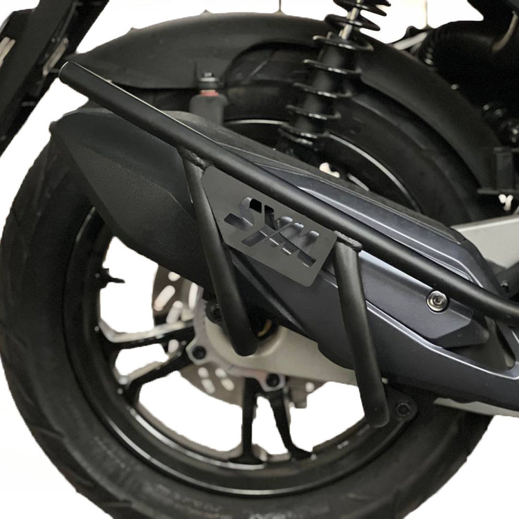 گارد عقب محافظ اگزوز و هواکش SYM / Jt200 / J200 / SR200 / Lucky180 کد 200780 200500