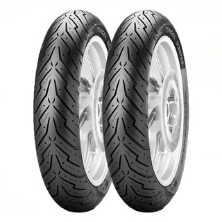 ست لاستیک پیرلی 110/80/14 مناسب طرح ایروکس ساخت اندونزی اصل PIRELLI ANGEL / کد 201252