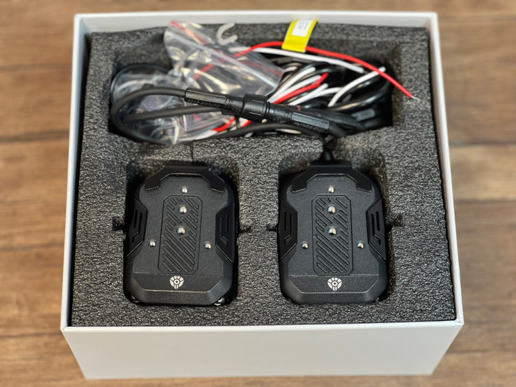 پرژکتور / مه شکن LED موتورسیکلت FUTURE EYES F150s MINI کوچک / پکیج کامل / اصل