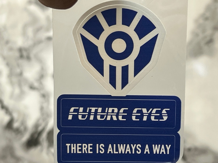 پرژکتور / مه شکن LED موتورسیکلت FUTURE EYES F150s MINI کوچک / پکیج کامل / اصل